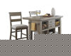 Picture of Chapstone Kitchen Island & 2 Stools
