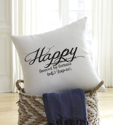 Picture of Happy Accent Pillow