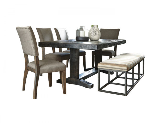 Picture of Strumfeld Table, 4 Chairs & Bench
