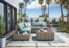 Picture of Silent Brook Patio Sectional with 2 End Tables
