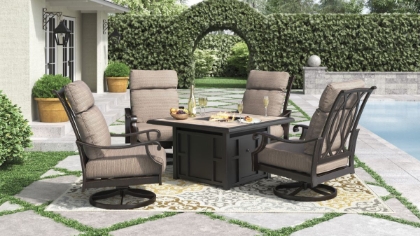 Picture of Chestnut Ridge Patio Swivel Chairs (Set of 2)