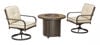 Picture of Predmore Patio Fire Pit & 2 Chairs