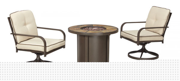 Picture of Predmore Patio Fire Pit & 2 Chairs