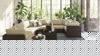 Picture of Spring Ridge Patio Sectional with Ottoman & Table