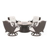 Picture of Marsh Creek Patio Fire Pit & 4 Chairs