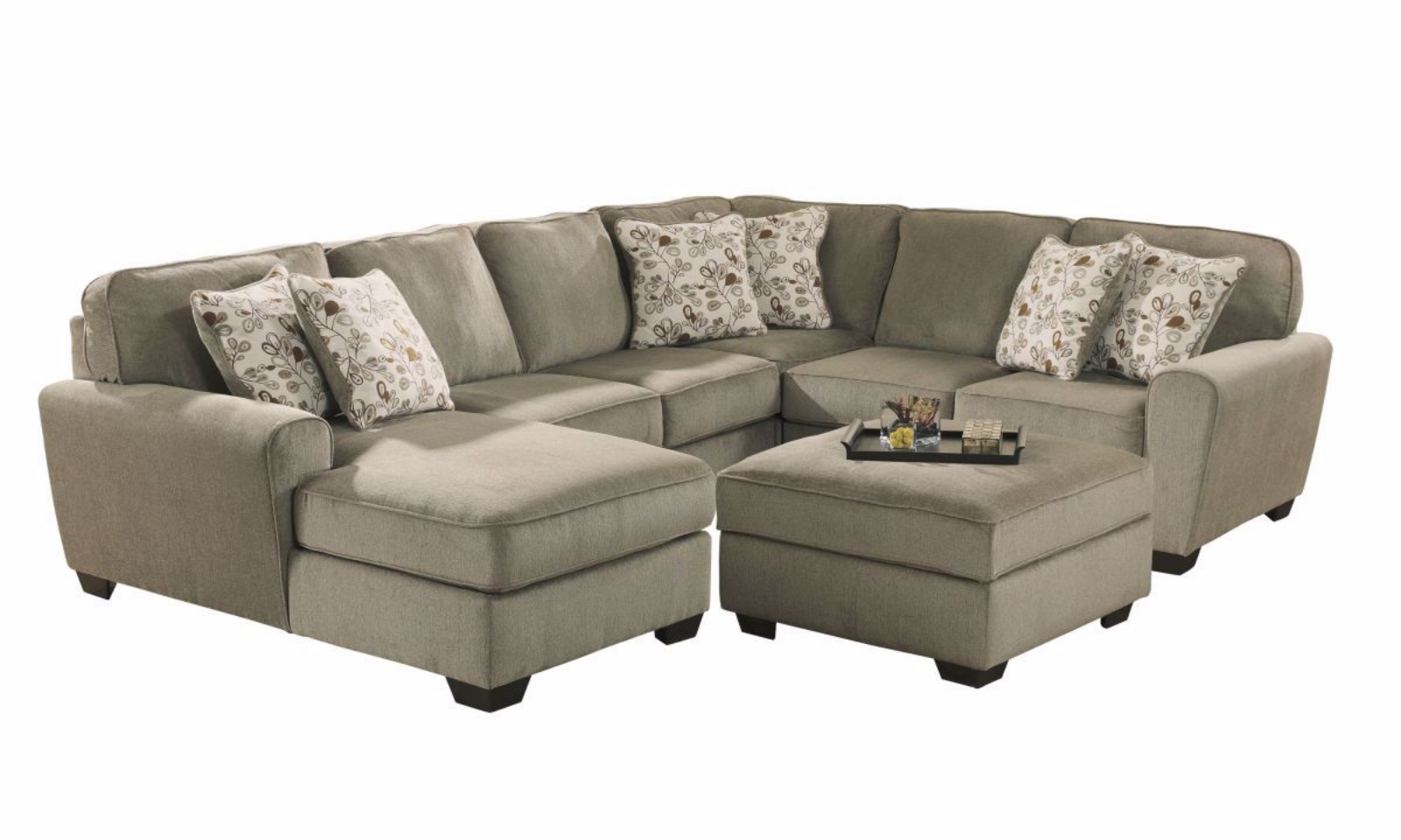 Picture of Patola Sectional with Ottoman
