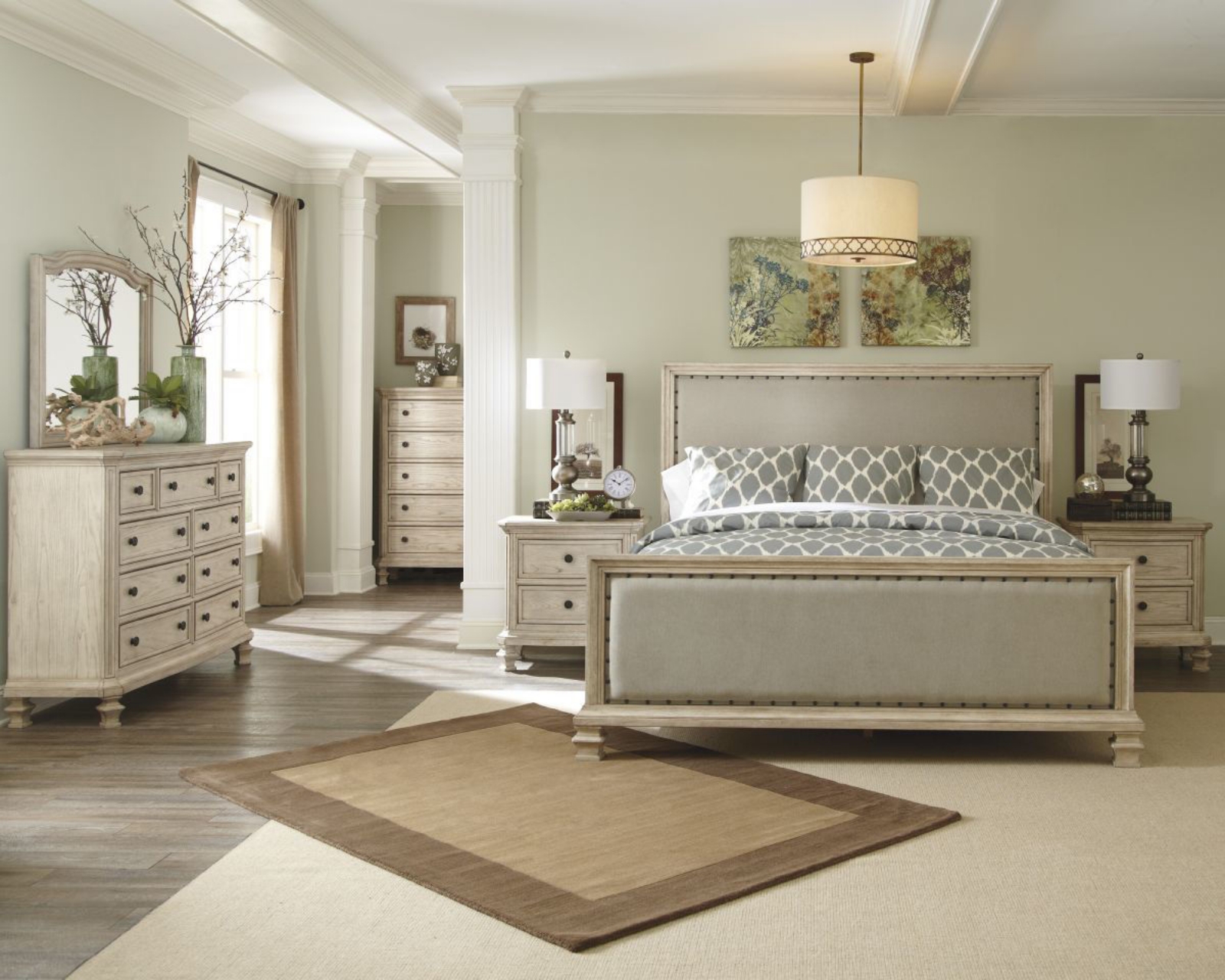 Picture of Demarlos 6 Piece King Bedroom Group