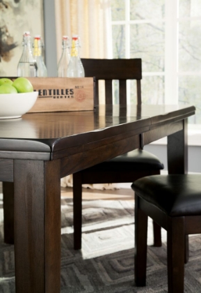 Picture of Haddigan Dining Table, 4 Chairs & Bench