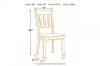 Picture of Whitesburg Table & 4 Chairs