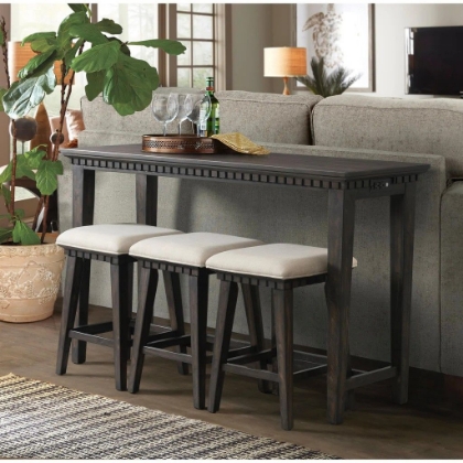 Picture of Morrison Bar Dining Table & 3 Stools