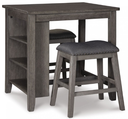 Picture of Caitbrook Counter Height Dining Table & 2 Stools