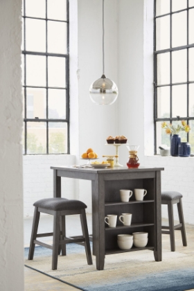 Picture of Caitbrook Counter Height Dining Table & 2 Stools