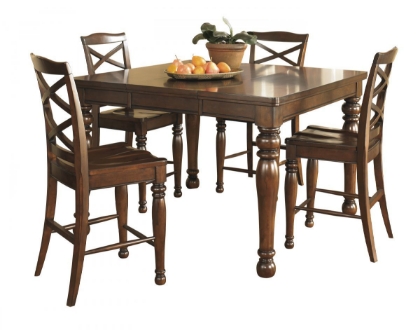 Picture of Porter Counter Table & 4 Stools
