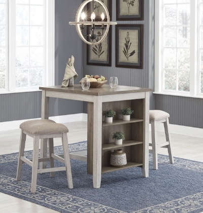 Picture of Skempton Counter Height Dining Table & 2 Stools