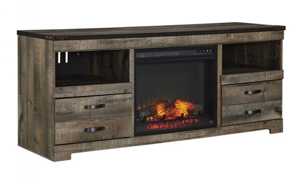 Picture of Trinell TV Stand with Fireplace