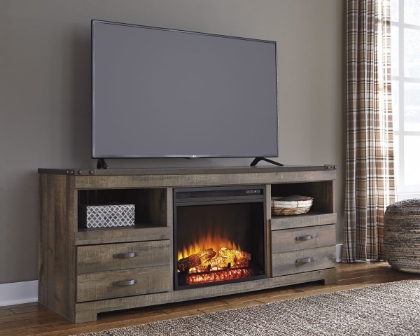 Picture of Trinell TV Stand with Fireplace
