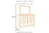 Picture of Quinden Dresser & Mirror