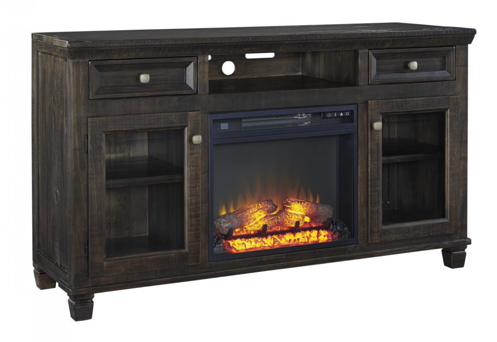 Picture of Townser TV Stand with Fireplace