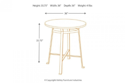 Picture of Challiman Counter Height Pub Table