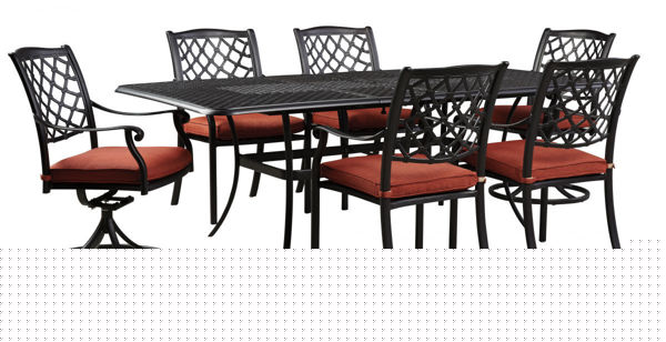 Picture of Tanglevale Patio Table & 6 Chairs