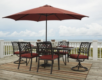 Picture of Tanglevale Patio Table & 6 Chairs