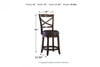 Picture of Porter Swivel Counter Stool