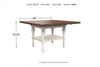 Picture of Marsilona Counter Height Pub Table