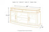 Picture of Chanceen TV Stand with Fireplace