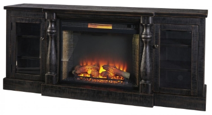 Picture of Mallacar TV Stand with Fireplace