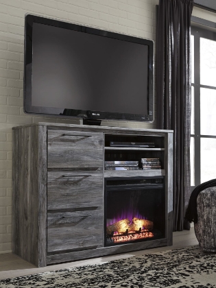 Picture of Baystorm Media Chest with Fireplace