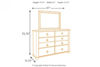 Picture of Willowton Dresser & Mirror
