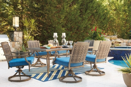 Picture of Partanna Patio Table & 6 Chairs