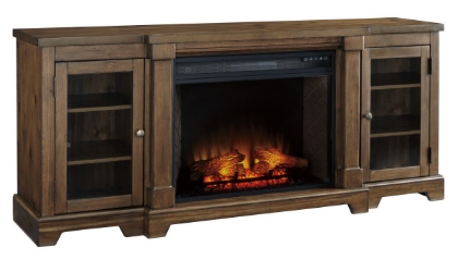 Picture of Flynnter TV Stand with Fireplace