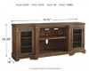 Picture of Flynnter TV Stand with Fireplace