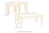Picture of Theo 3 Piece Table Set