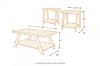Picture of Bradley 3 Piece Table Set