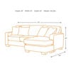 Picture of Hodan Sofa Chaise