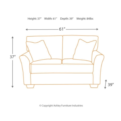 Picture of Tibbee Loveseat