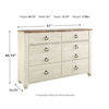 Picture of Willowton Dresser