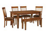 Picture of Berringer Table, 4 Chairs & Bench