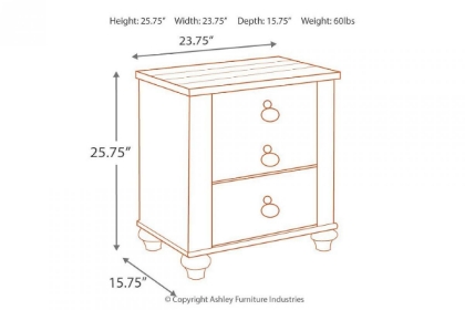 Picture of Willowton Nightstand