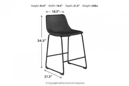 Picture of Centiar Counter Height Dining Table & 4 Stools