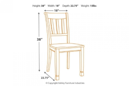 Picture of Whitesburg Dining Table, 4 Chairs & Bench