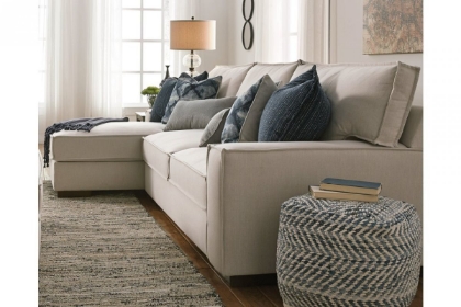 Picture of Chevron Pouf Ottoman