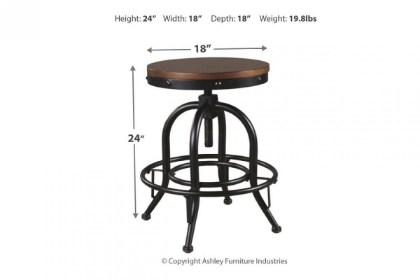 Picture of Valebeck Counter Height Dining Table & 4 Stools