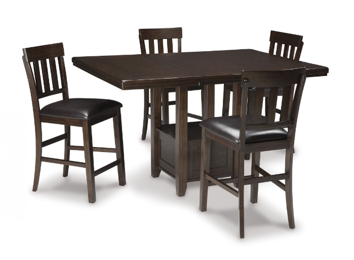 Picture of Haddigan Counter Height Dining Table & 4 Stools