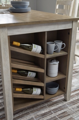 Picture of Skempton Counter Height Dining Table & 4 Stools