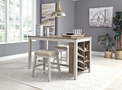 Picture of Skempton Counter Height Dining Table & 2 Stools