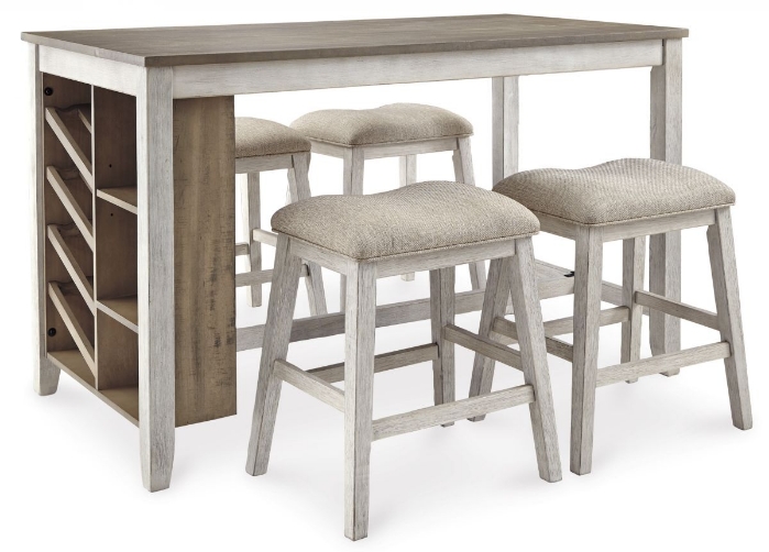 Picture of Skempton Counter Height Dining Table & 4 Stools