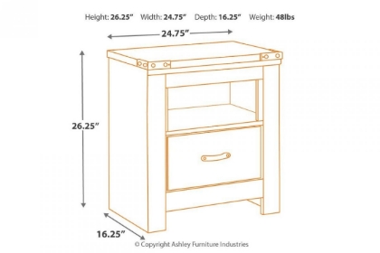 Picture of Trinell Nightstand